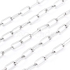 304 Stainless Steel Paperclip Chains CHS-D027-02P-3