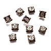 Alloy Rhinestone Multi-strand Links ALRI-F066-01AS-RS-1
