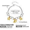 316L Surgical Stainless Steel Charm Bracelets for Women WGEC730-03-1