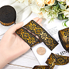 Gorgecraft Ethnic Style Polyester Silk Grosgrain Ribbon OCOR-GF0003-67B-3