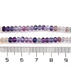 Natural Fluorite Beads Strands G-F770-D08-03-5