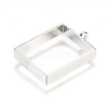Alloy Open Back Bezel Big Pendants X-PALLOY-TAC0003-02P-2