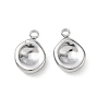 304 Stainless Steel Charms SA-CBA11D7-02P-1