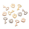 304 Stainless Steel Charms STAS-TA0004-57-16