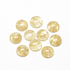 Watermelon Stone Glass Cabochons G-R416-12mm-39-1