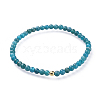 Natural Mixed Gemstone Stretch Bracelets BJEW-JB04556-2