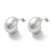 304 Stainless Steel Stud Earrings for Women EJEW-U051-01P-4