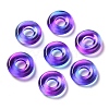 Transparent Glass European Beads GLAA-A012-03D-1