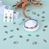 35Pcs 7 Styles Alloy Enamel Connector Charms FIND-SZ0003-56-4