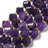 Natural Amethyst Beads Strands G-M443-B02-01-1