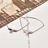Tarnish Resistant 304 Stainless Steel Wire Pendants STAS-X0017-15P-3