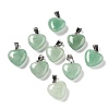 Natural Green Aventurine Pendants G-I311-A06-1