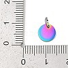 Ion Plating(IP) 304 Stainless Steel Pendants STAS-I311-32B-RC-3