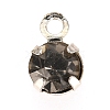 Glass Rhinestone Charms RB-6.5x4x3.5-P-8