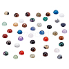 40Pcs 20 Styles Natural Mixed Gemstone Cabochons G-PH0002-55-7