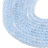 Natural White Jade Beads Strands GG-CBAE031-A04-3mm-07-4