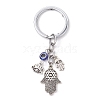 Resin & Tibetan Style Alloy Keychains KEYC-JKC00780-04-1