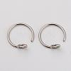 316L Surgical Stainless Steel Earring Hooks STAS-G229-04P-1