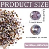 1000Pcs 10 Colors Electroplate Transparent Glass Beads EGLA-YW0005-72B-3