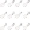 Transparent AS Plastic Pendant Blanks FIND-CA0001-16-1