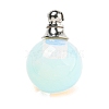 Opalite Perfume Bottle Pendants G-K338-22P-09-1