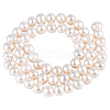  1 Strand Natural Cultured Freshwater Pearl Beads Strands PEAR-NB0001-23B-1