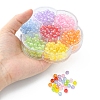 490Pcs 7 Colors Transparent Acrylic Beads MACR-YW0002-03-5
