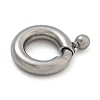 304 Stainless Steel Spring Gate Rings STAS-M084-11C-2