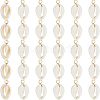 60Pcs Natural Cowrie Shell Pendants FIND-FH0004-87-1