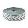 Embroidery Polyester Ribbon LS-OCOR-WH0033-88C-3