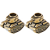 2Pcs Outdoor EDC Tool Brass Parachute Rope European Beads OPDL-DC0001-01-1