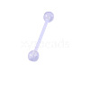 Acrylic Straight Barbell Piercing Tongue Rings for Women Men WG2E38E-01-1