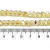 Electroplate Glass Beads EGLA-L018-B-AB06-4