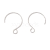 Tarnish Resistant 316 Surgical Stainless Steel Earring Hooks STAS-D183-03P-02-2