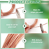 Round Copper Wires CWIR-WH0007-17C-C-4