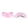Spray Painted Transparent Glass Beads LS-GLAA-T022-27D-3