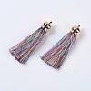 Polyester Tassel Pendants FIND-P026-C14-1