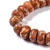 Dyed Synthetic Imperial Jasper Beads Strands G-P529-E01-A01-2