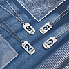 Unicraftale 10Pcs 10 Style 201 Stainless Steel Pendants STAS-UN0026-25-3