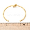 304 Stainless Steel Cuff Bangles for Women BJEW-C088-04G-5