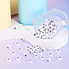 Yilisi 500Pcs Acrylic Horizontal Hole Letter Beads OACR-YS0001-03A-4