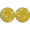 PVC Rhinestone Anti-slip Coaster PW-WGFA6AD-11-1