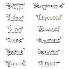 24Pcs 2 Sets Zinc Alloy Jewelry Pendant Accessories FIND-FW0001-09P-2