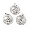 Non-Tarnish 201 Stainless Steel Pendants STAS-H172-07P-2