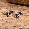 Stainless Steel Stud Earrings PW-WG27B41-01-4