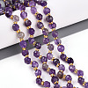 Natural Amethyst Beads Strands G-T141-48-1