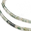 Natural Moss Agate Beads Strands G-B004-A28-3