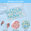 96G 8 Colors Imitation Cat Eye Glass Cylinder Seed Beads GLAA-SC0003-20A-6