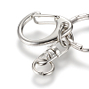 Alloy Key Clasps LS-X-PALLOY-T010-07P-2