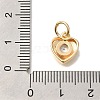 Brass Micro Pave Cubic Zirconia Pendants KK-Q001-13G-01-3